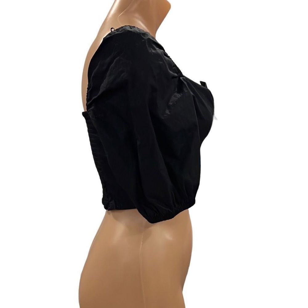 Vera Moda Black Croo Top - Picture 5 of 11
